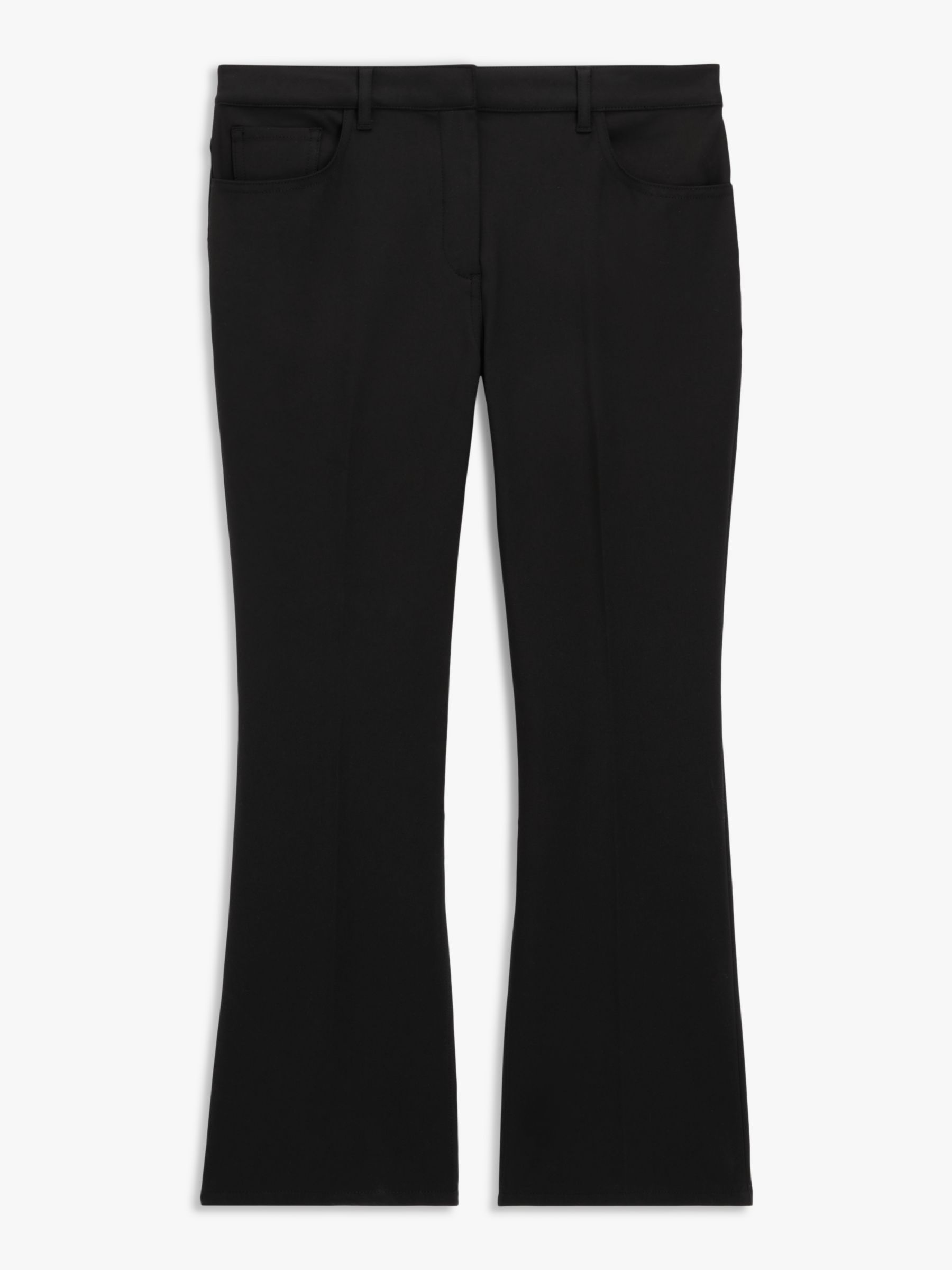 Buy Black Kick Flare Trousers 10S, Trousers