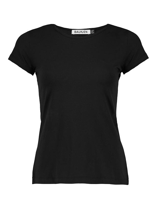 Baukjen Essentials Organic Cotton Slim Fit T-Shirt, Caviar Black