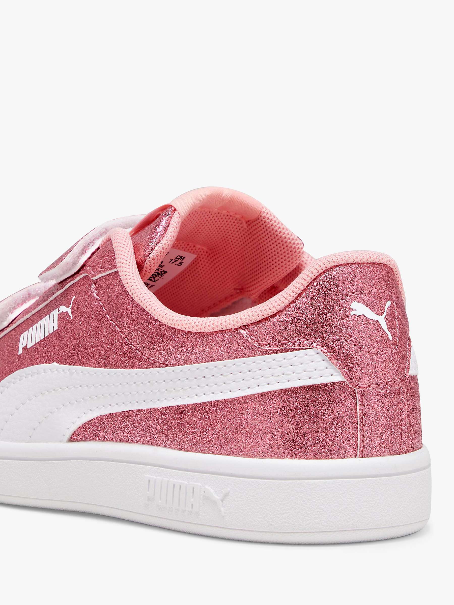 Buy PUMA Kids' Smash 3.0 Glam PS Riptape Trainers Online at johnlewis.com