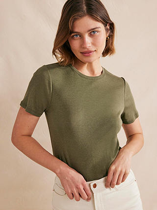 Boden Soft Touch Ribbed T-Shirt