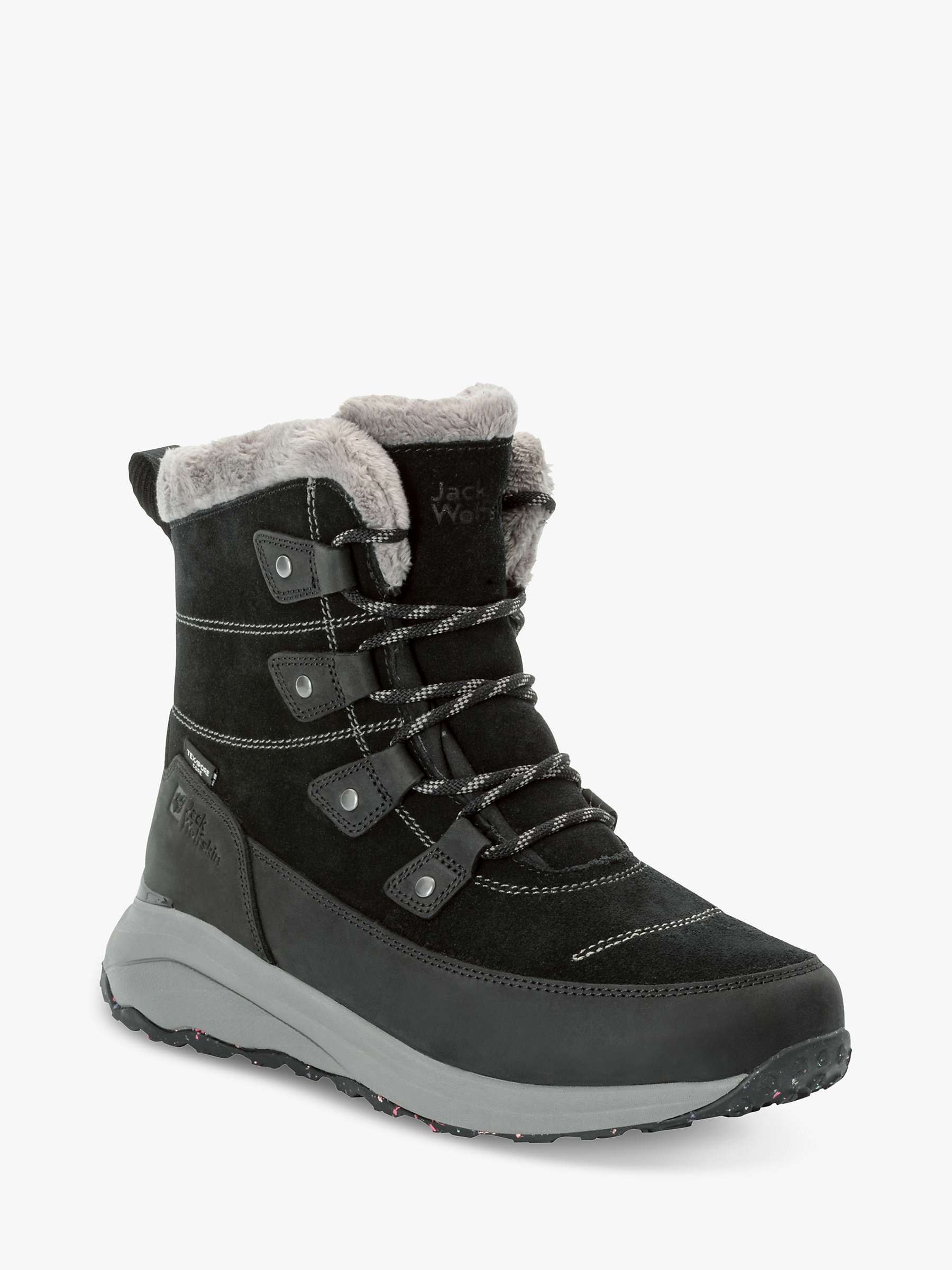 Buy Jack Wolfskin Dromoventure Texapore Women's High Waterproof Walking Boots, Phantom Online at johnlewis.com