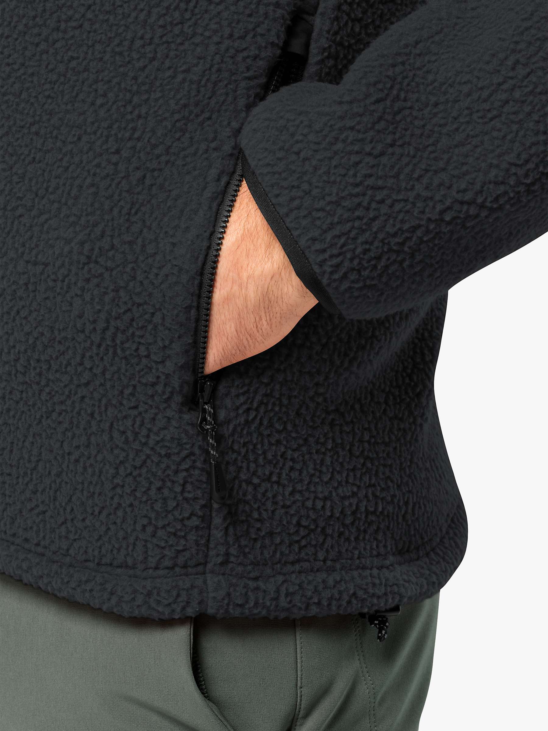 Buy Jack Wolfskin Kammweg Pile Men's Fleece Jacket Online at johnlewis.com