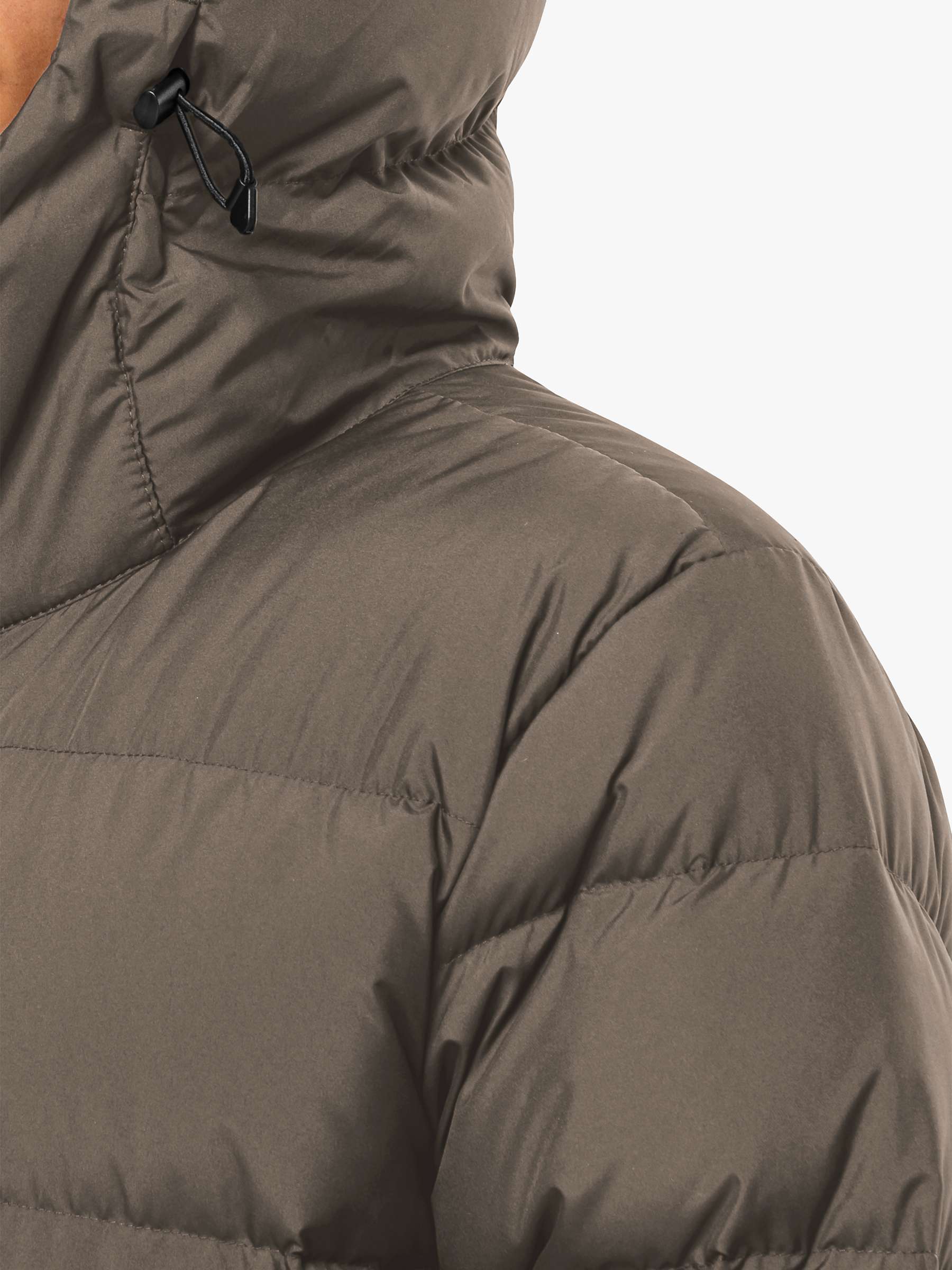 Jack Wolfskin Frozen Palace Down Coat, Cold Coffee at John Lewis & Partners