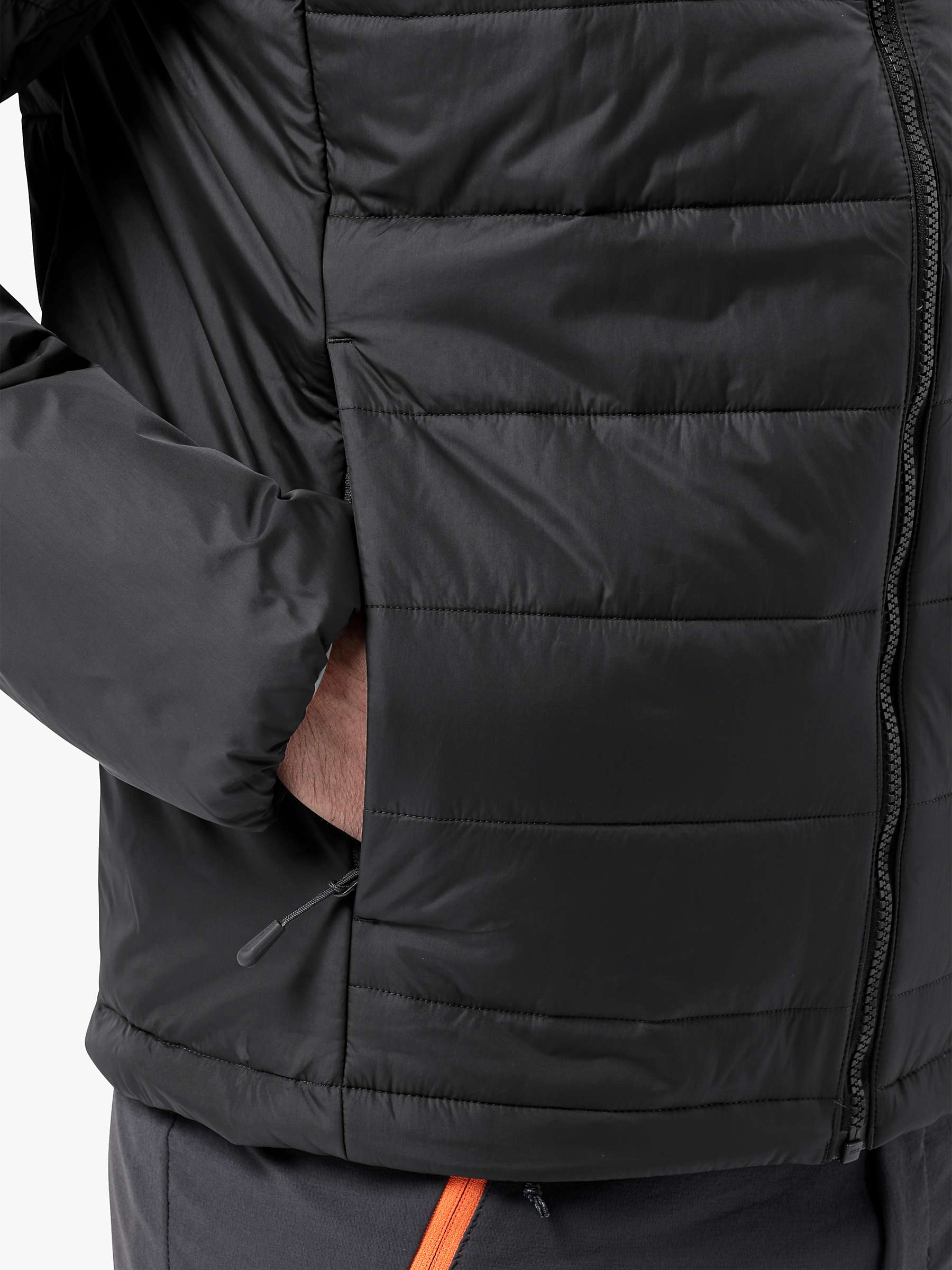 Buy Jack Wolfskin Lapawa Insulated Jacket, Black Online at johnlewis.com