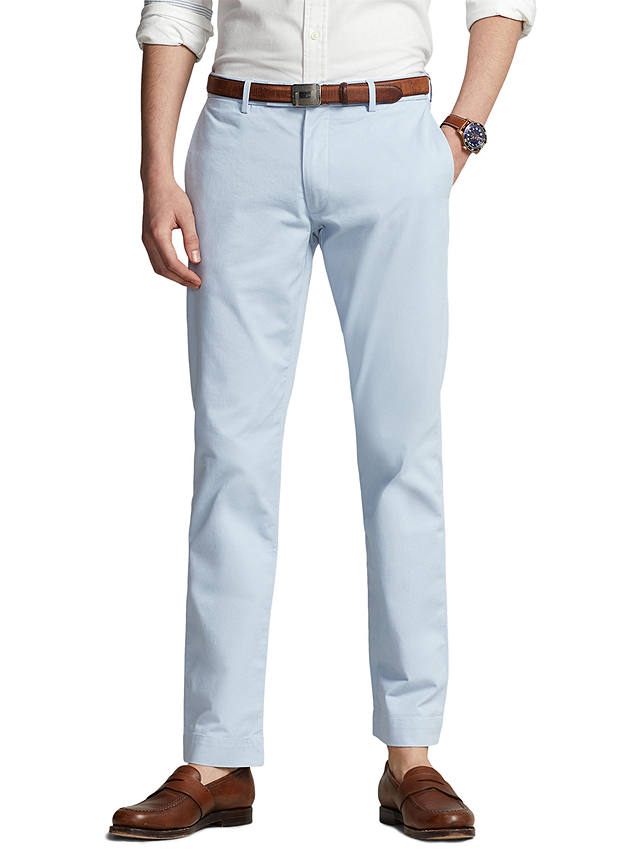Polo Ralph Lauren Stretch Slim Fit Flat Front Trousers, Estate Blue