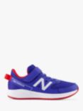 New Balance Kids' 570 V3 Velcro Trainers, Marine Blue