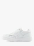 New Balance Kids' 480 Bungee Lace Trainers, White