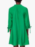 Whistles Lydia Gathered Trapeze Dress, Green