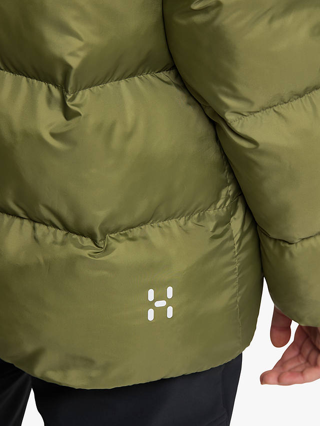 Haglöfs Puffy Mimic Women's Waterproof Jacket, Olive Green