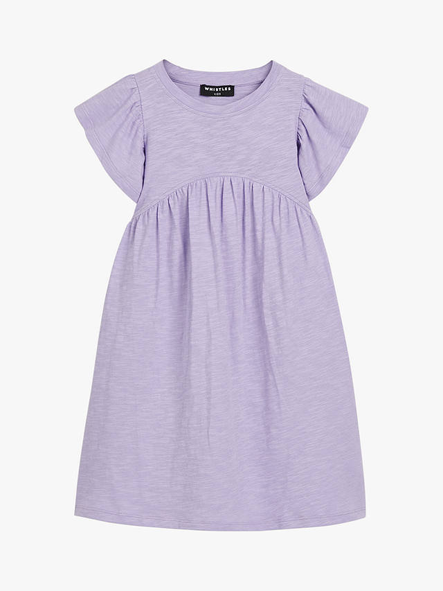 Whistles Piper Jersey Dress, Lilac