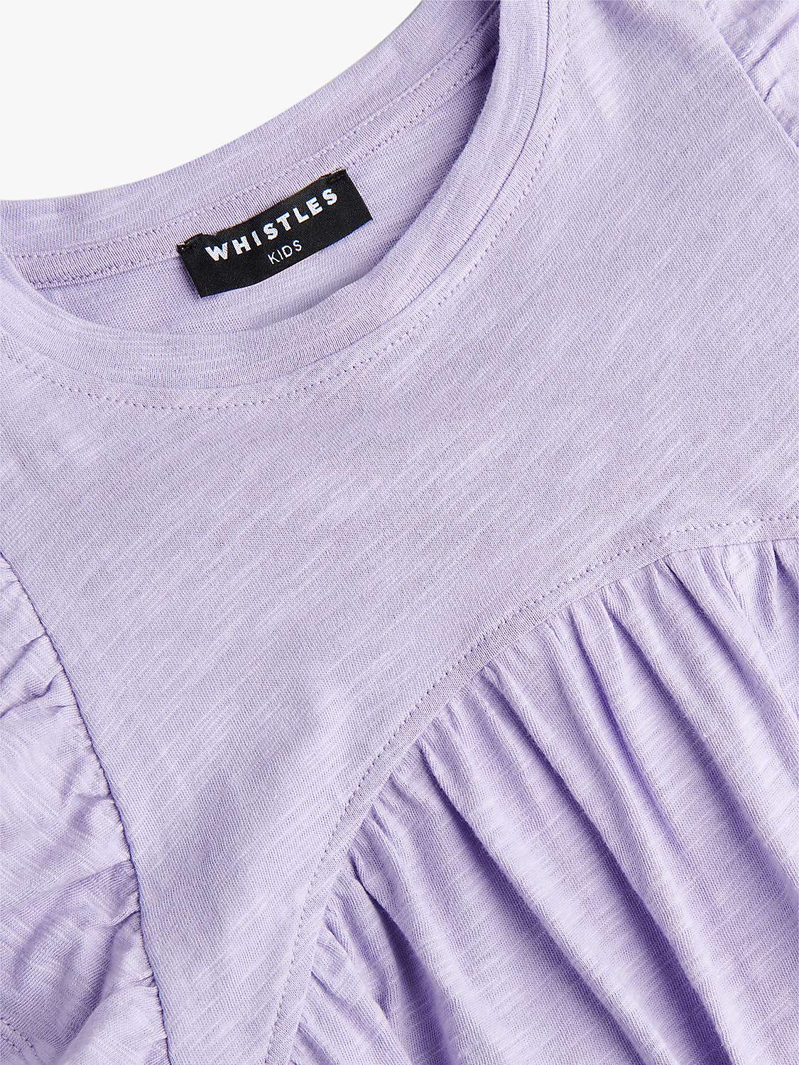 Buy Whistles Piper Jersey Dress, Lilac Online at johnlewis.com