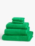 John Lewis Ultra Soft Cotton Towels, New Green