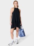 Sweaty Betty Explorer Midi Dress, Black at John Lewis & Partners