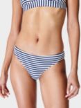 Sweaty Betty Peninsula Xtra Life Bikini Brief, Blue White Stripe