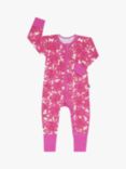 Bonds Baby Tropical Floral Wondersuit, Hot Pink