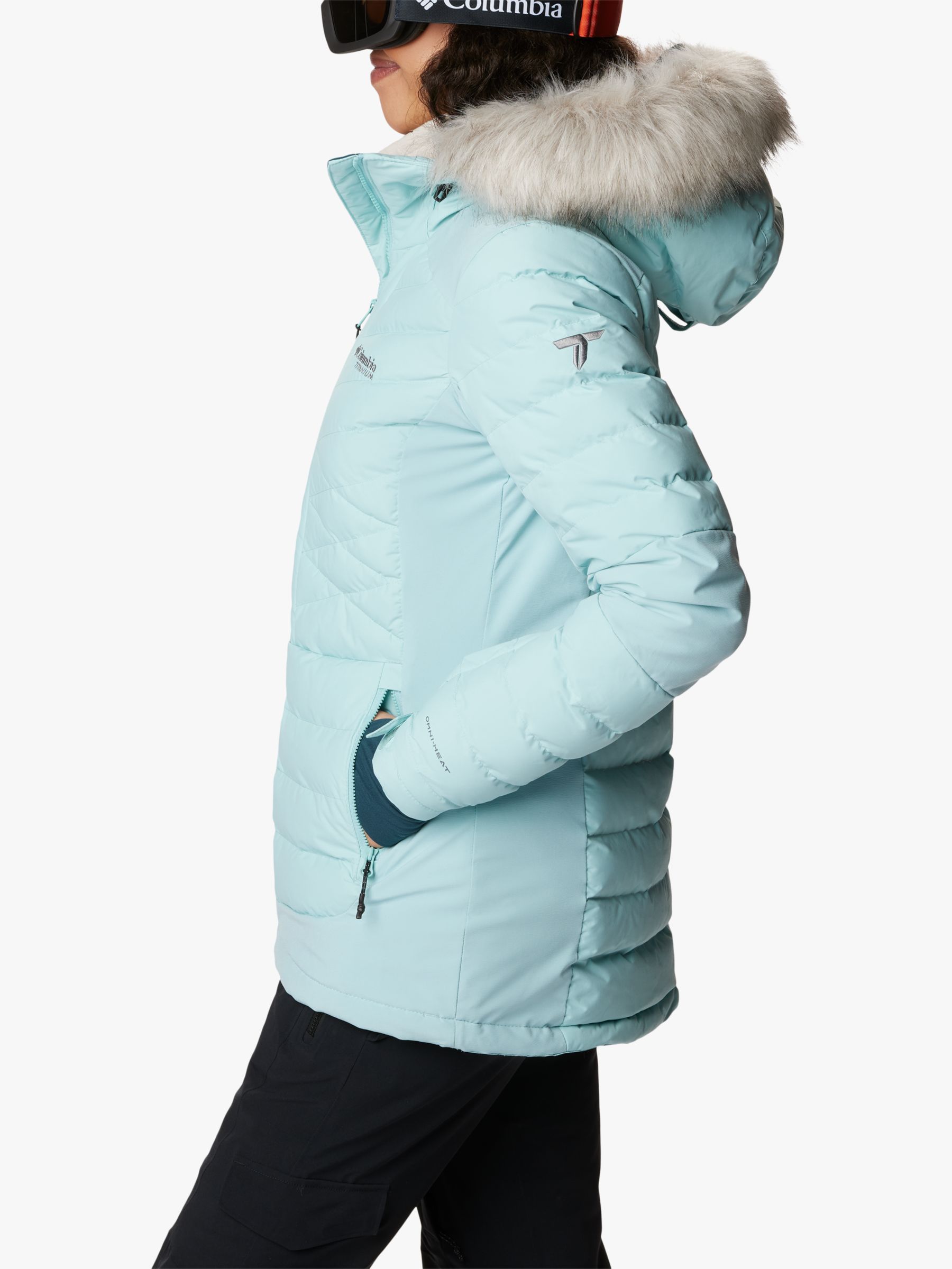 Columbia Women's Bird Mountain™ II Insulated Down Ski Jacket, Aqua Haze, S