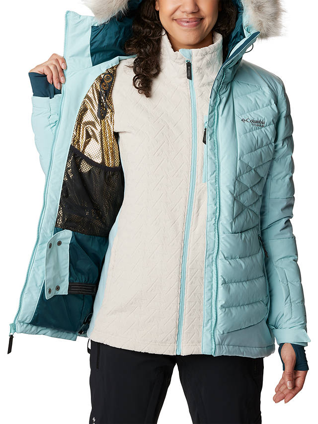 Columbia Women's Bird Mountain™ II Insulated Down Ski Jacket, Aqua Haze ...