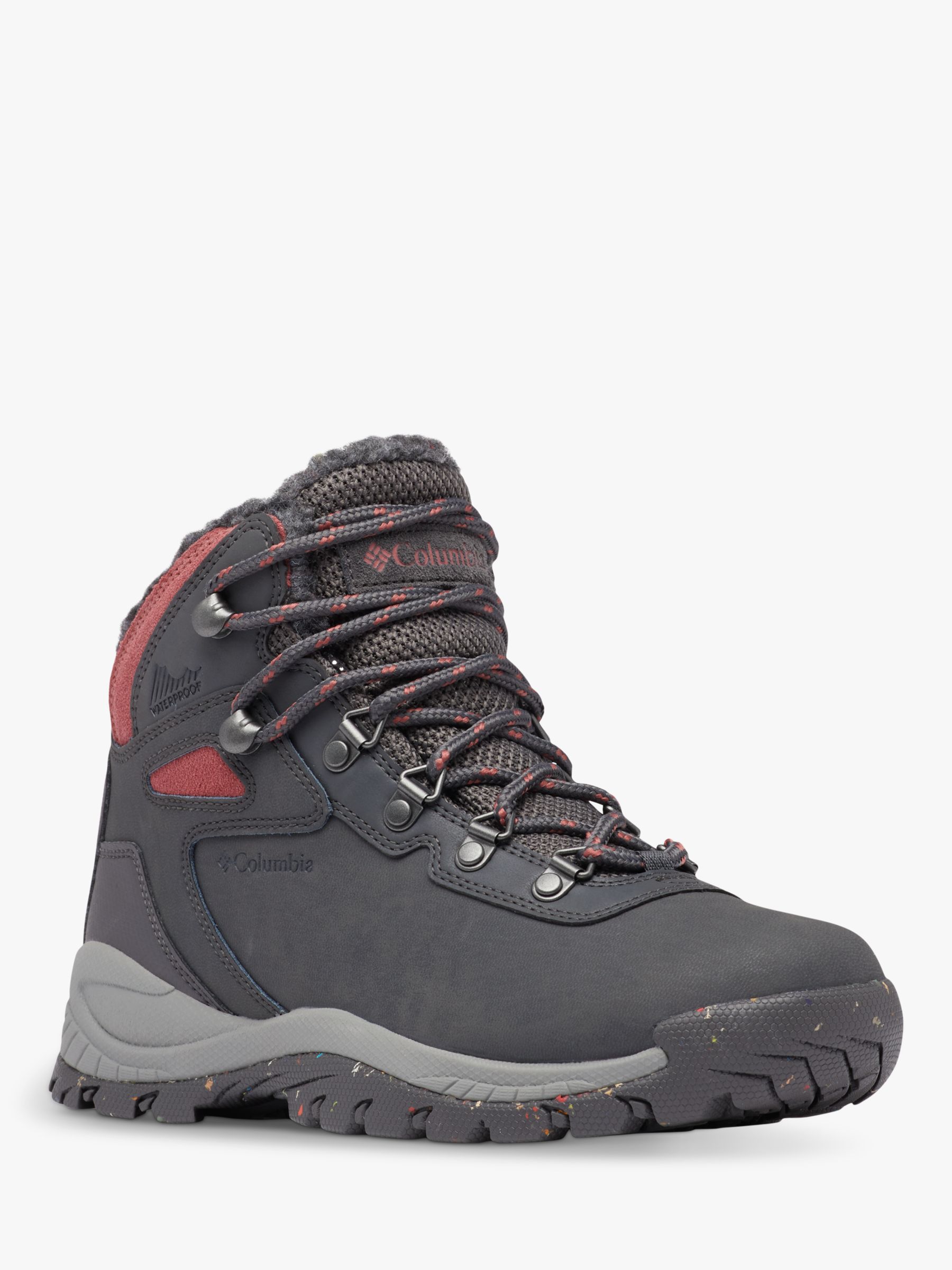 Columbia Newton Hiking Boots, Dark Grey, 4