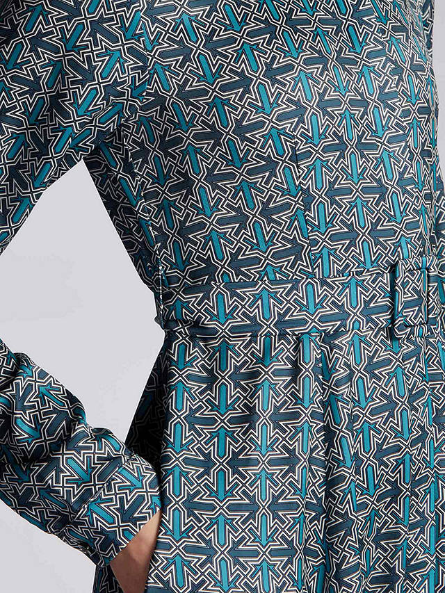Aab Alcazar Print Maxi Dress, Blue