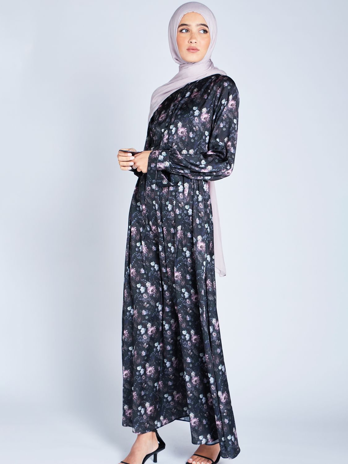 Modest Clothing for Women High Neck Long Dresses with Sleeves