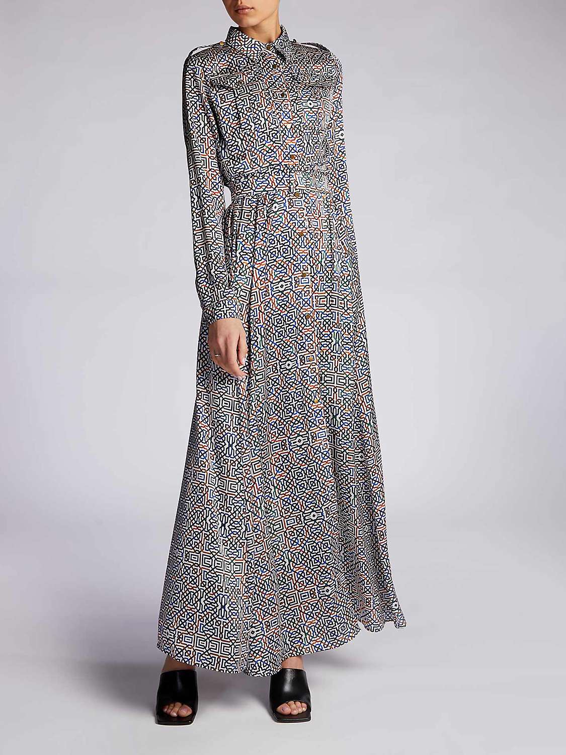 Aab Tanazir Maxi Dress, Multi at John Lewis & Partners