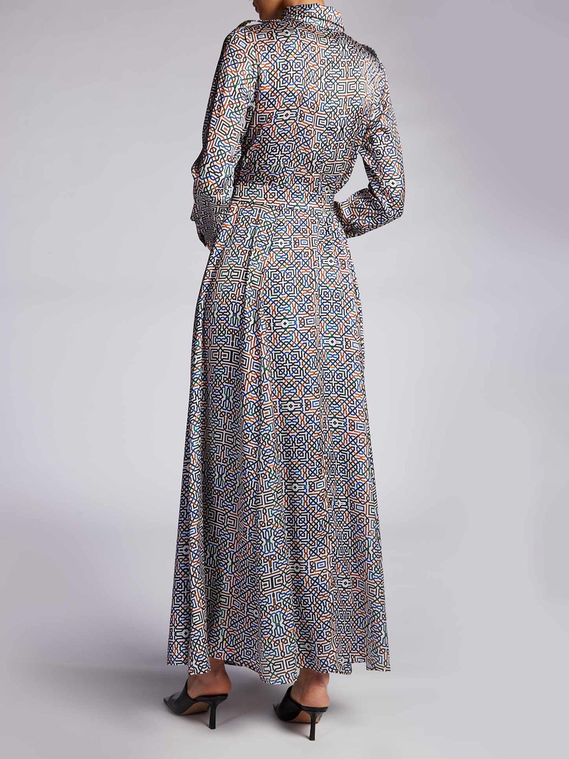 Buy Aab Tanazir Maxi Dress, Multi Online at johnlewis.com