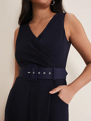 Phase Eight Petite Lissia Jumpsuit, Navy