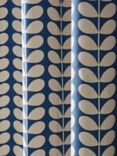 Orla Kiely Solid Stem Pair Lined Eyelet Curtains