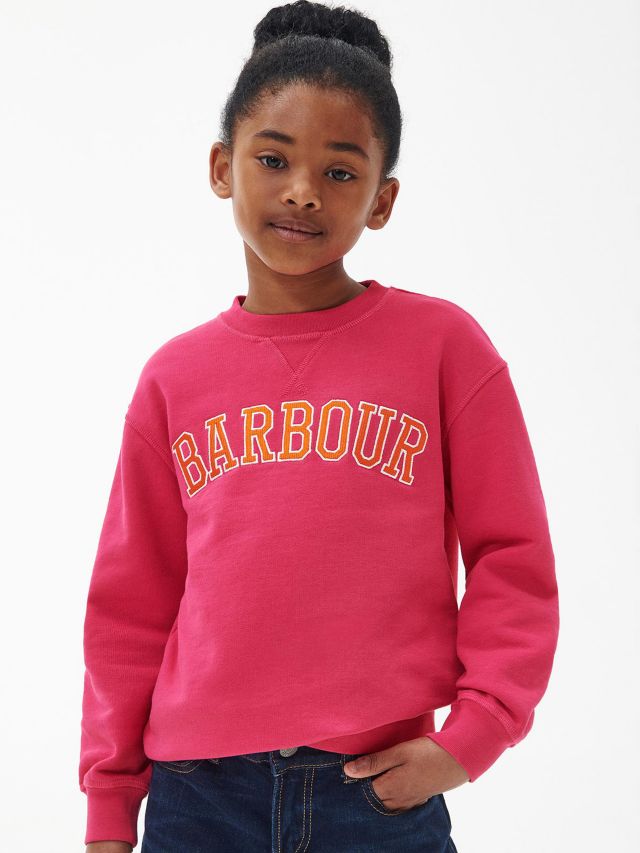 Barbour Kids Northumberland Sweatshirt Pink S