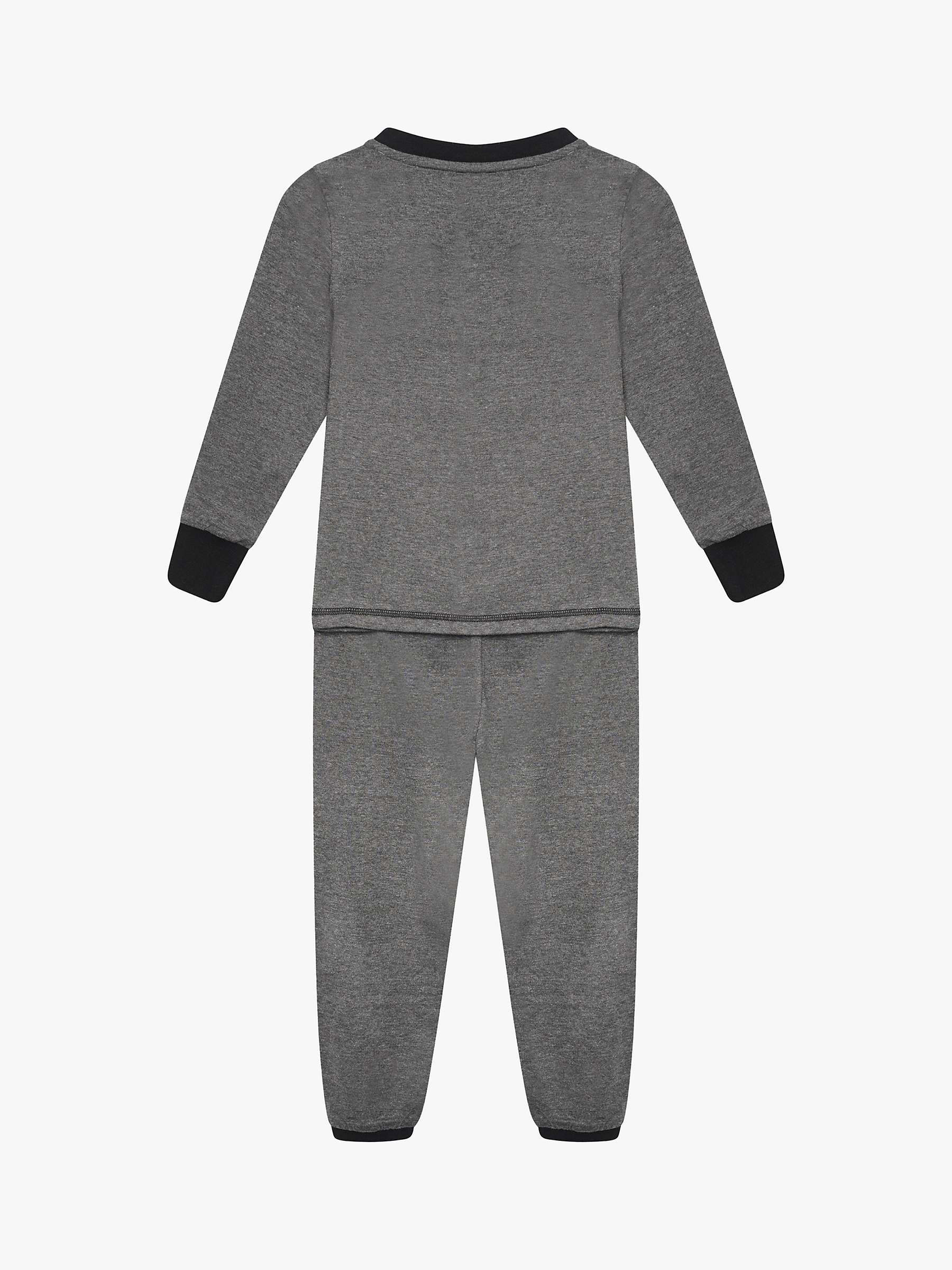 Brand Threads Kids' Marvel Pyjamas, Grey at John Lewis & Partners