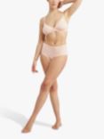 Nudea High Waist Knickers, Blush Pink