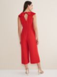 Phase Eight NIcky Ruffle Jumpsuit, Red