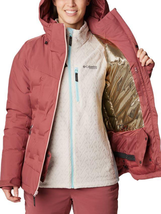 Columbia titanium women's ski on sale jacket