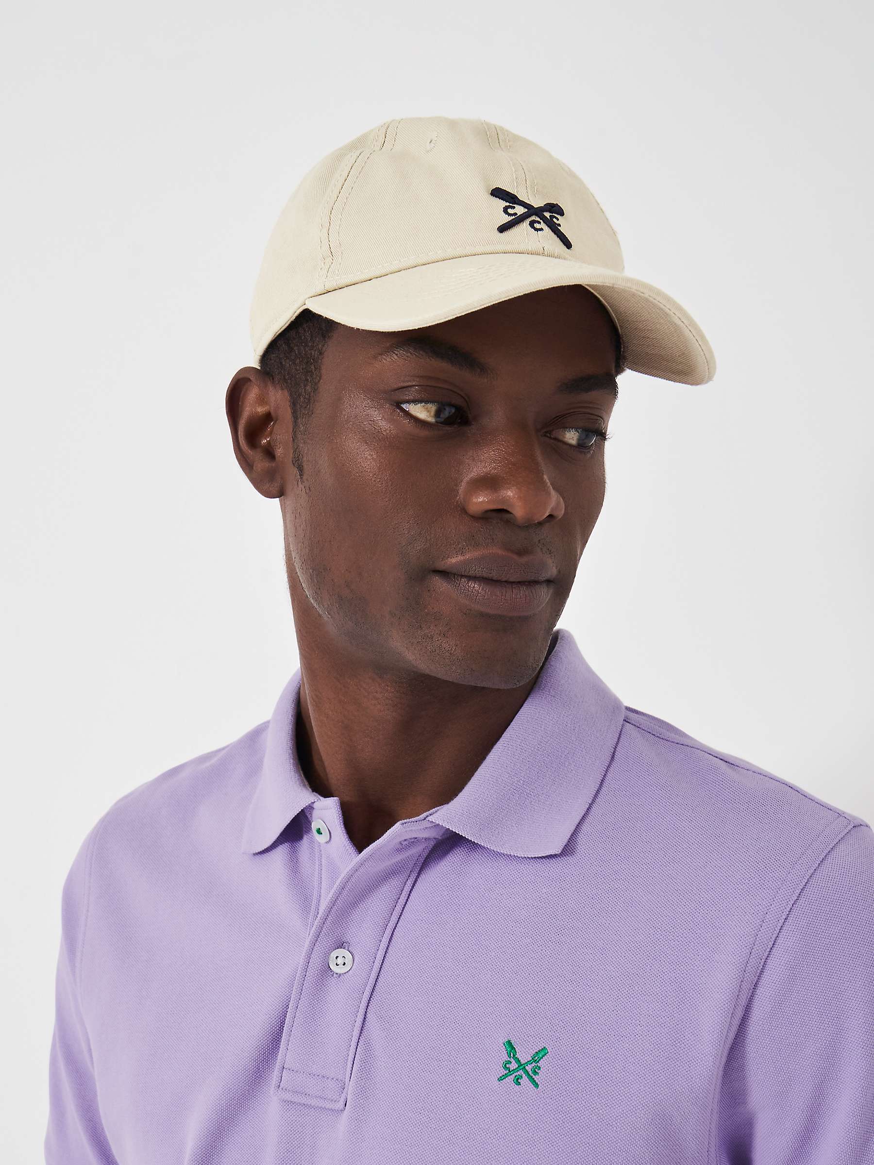 Buy Crew Clothing Embroidered Baseball Hat Online at johnlewis.com