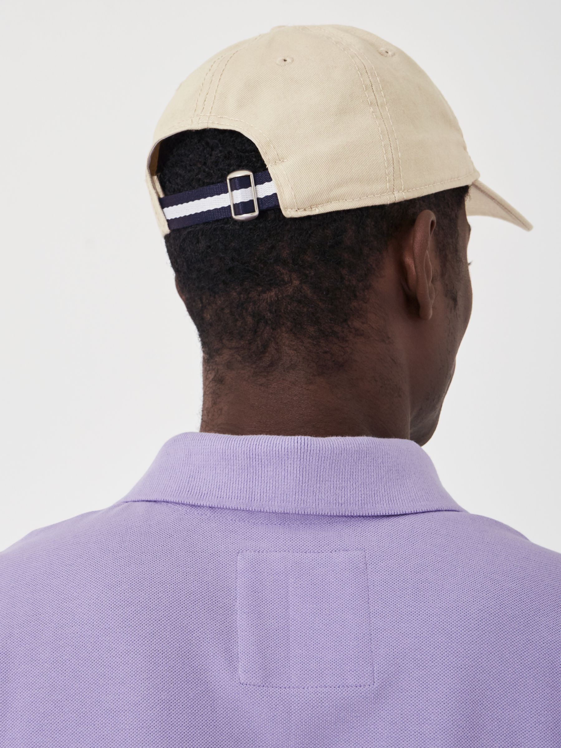 Crew Clothing Embroidered Baseball Hat, Stone at John Lewis & Partners