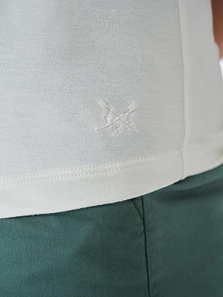 Crew Clothing Henley Vest, White
