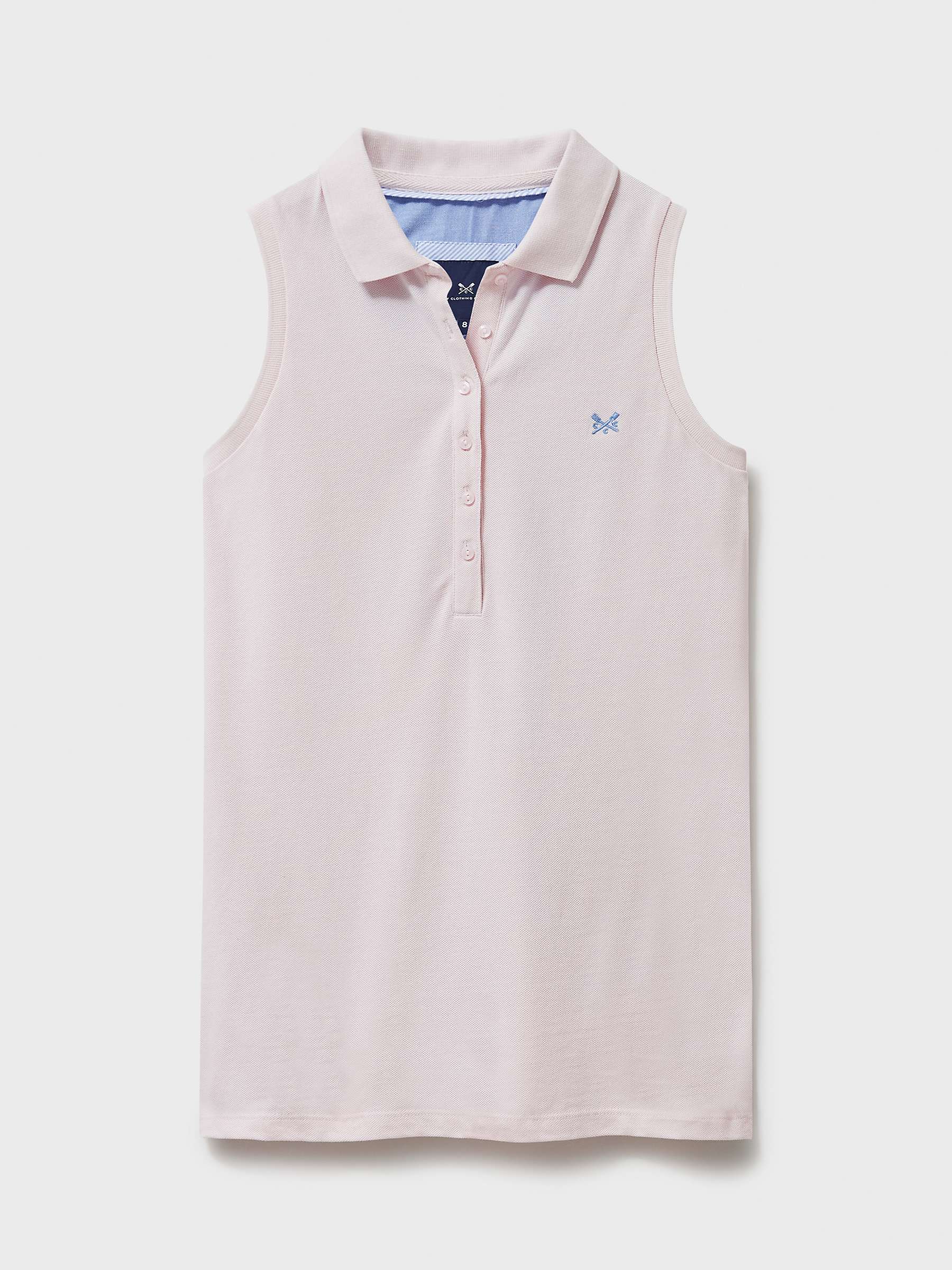 Buy Crew Clothing Ocean Sleeveless Polo Top Online at johnlewis.com