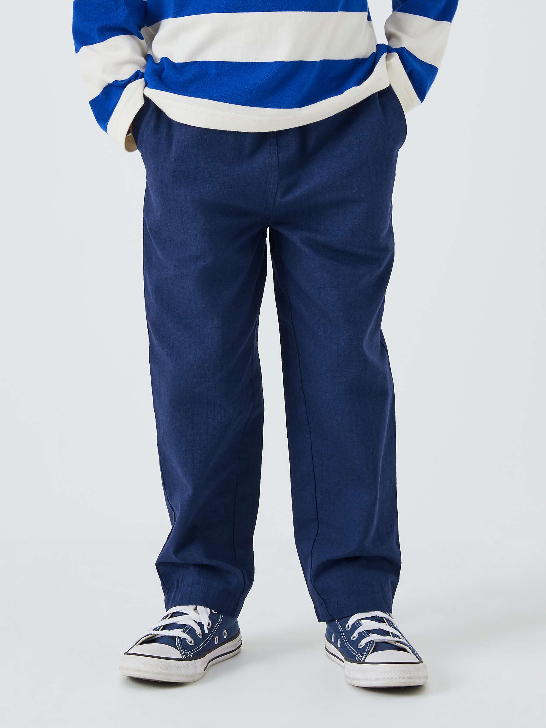 Buy John Lewis ANYDAY Kids' Plain Ripstop Trousers Online at johnlewis.com