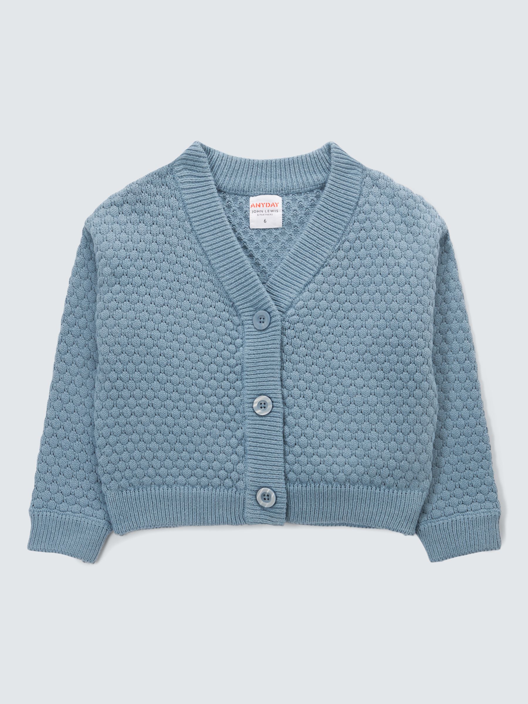 Pale blue clearance girls cardigan