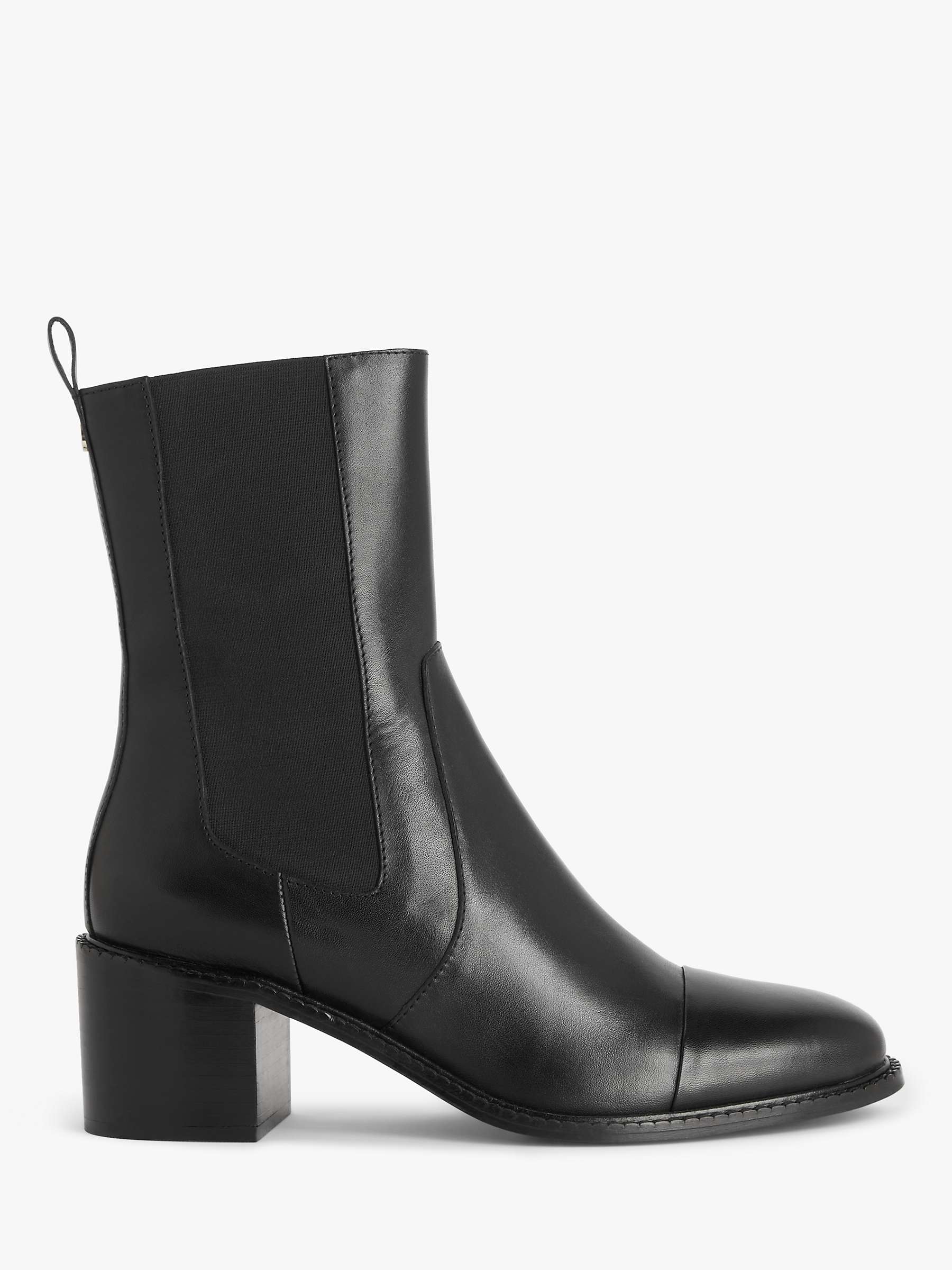 Buy John Lewis Palomino Leather Toe Cap Heeled Chelsea Boots Online at johnlewis.com