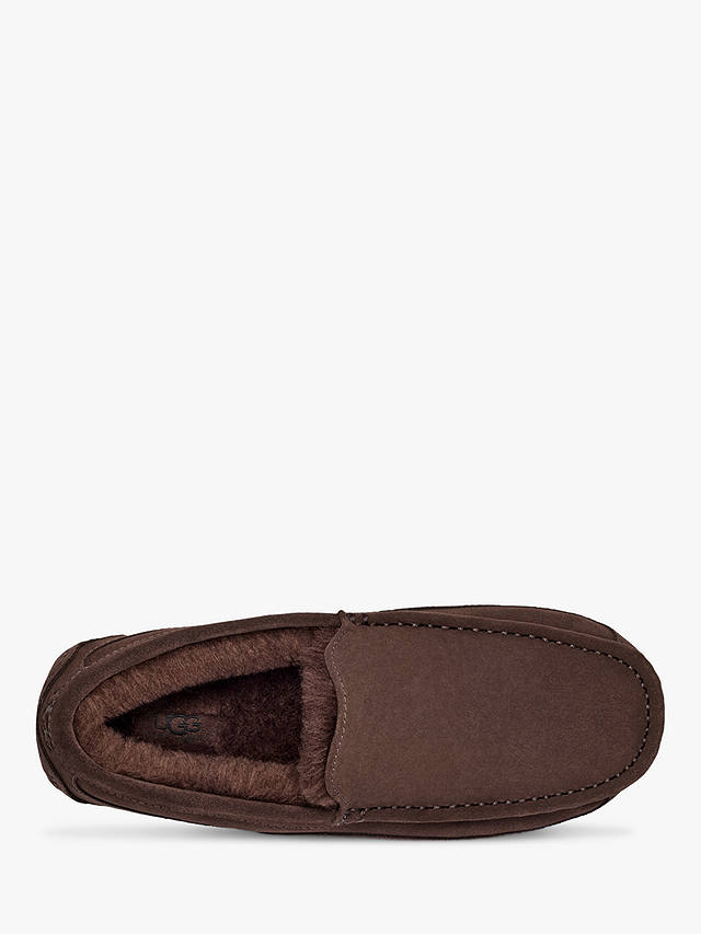 UGG Ascot Moccasin Suede Slippers, Dusted Cocoa