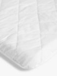 John Lewis Baby Waterproof Mattress Protector & Fitted Sheet Set, White