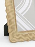 John Lewis Ribbed Rustic Wiggle Photo Frame, Neutral