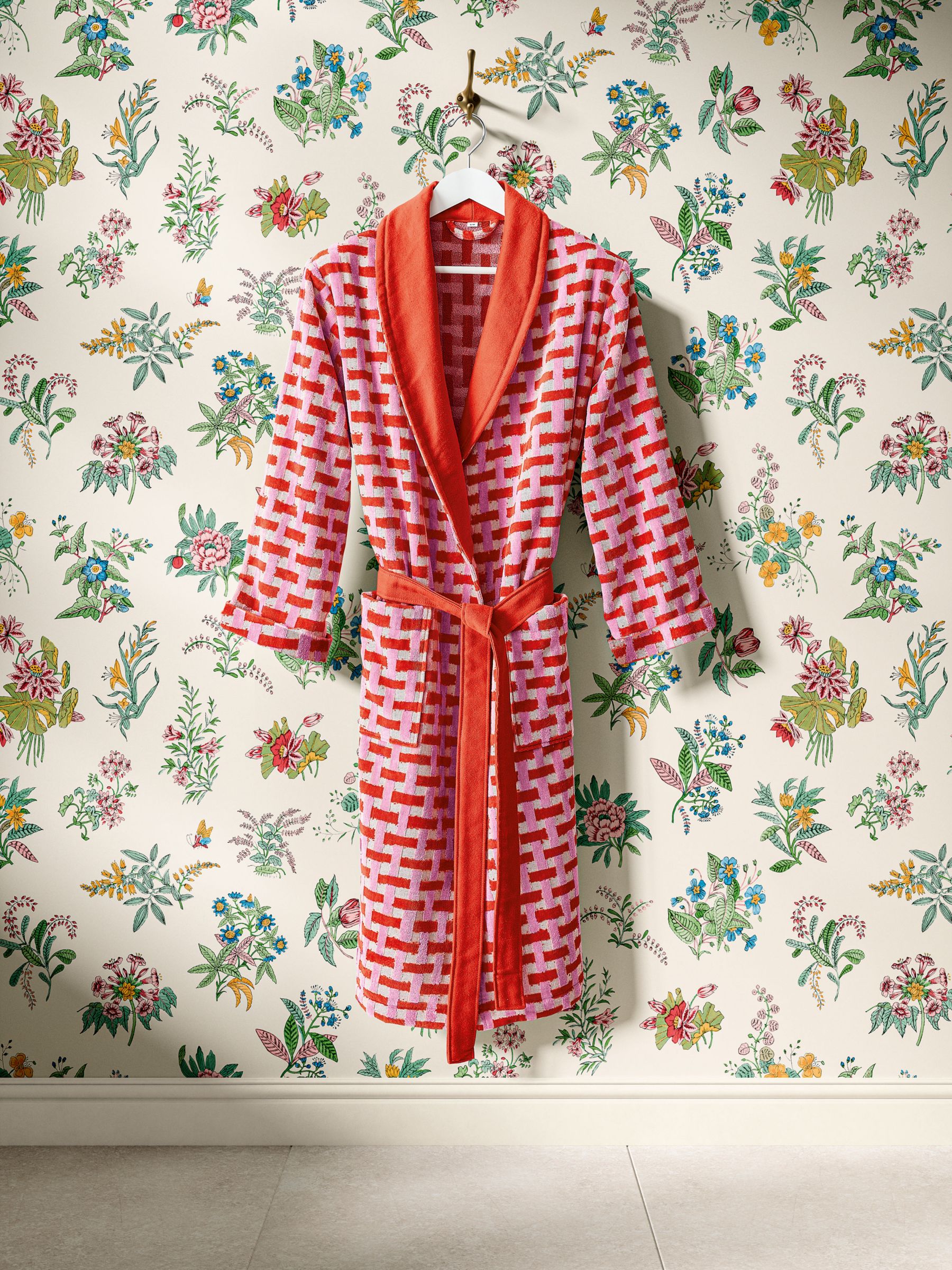 Harlequin x Sophie Robinson Sherbet Stripe Bath Robe, £95.00