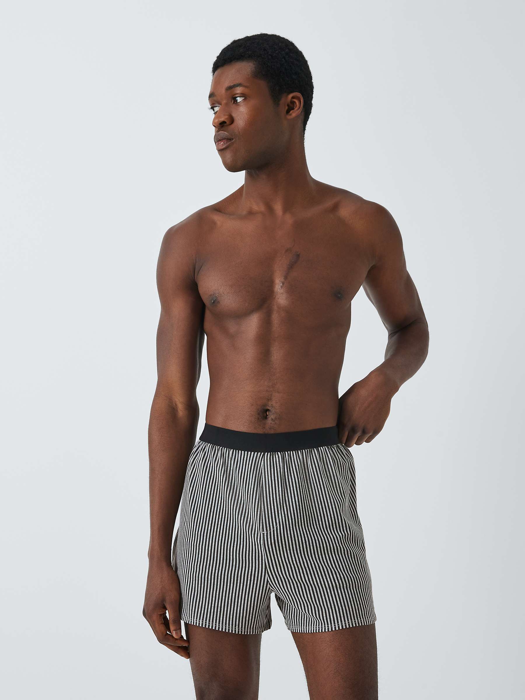 Buy John Lewis ANYDAY Stretch Cotton Trunks, Pack of 3 Online at johnlewis.com