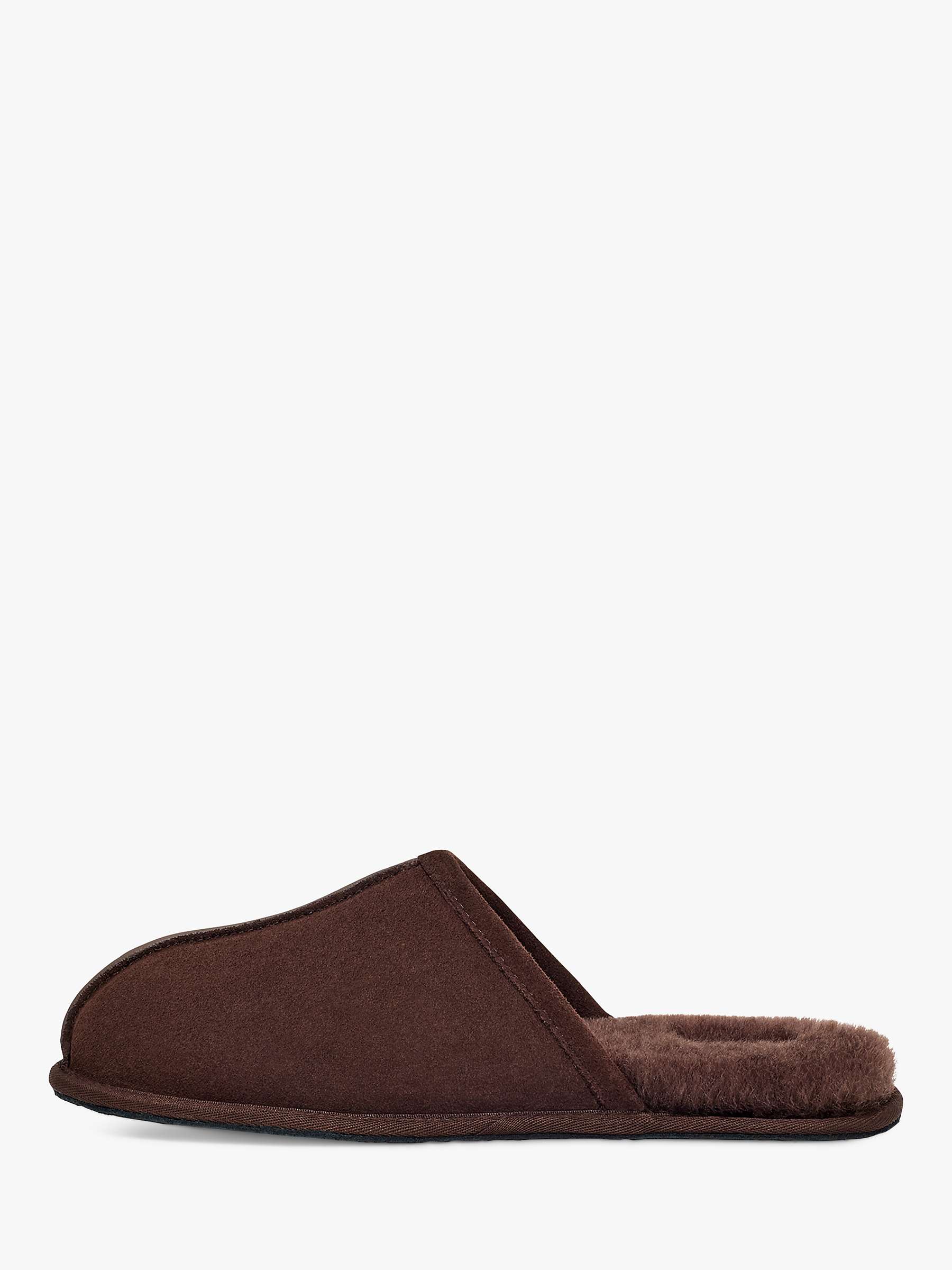 UGG Scuff Suede Slippers, Dusted Cocoa at John Lewis & Partners