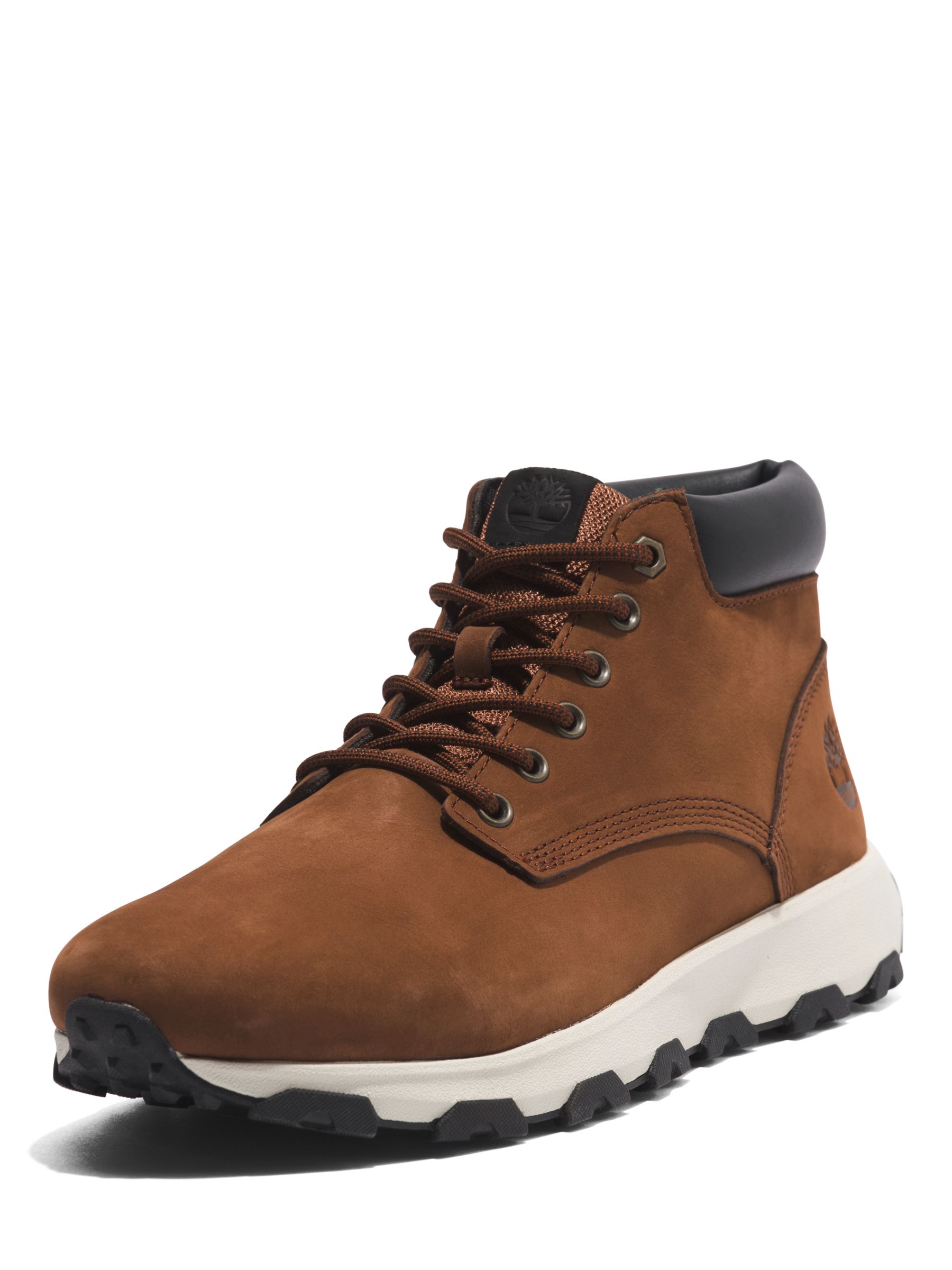 Timberland Winsor Park Lace Up Boots, Mid Brown at John Lewis & Partners