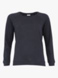 Celtic & Co. Linen Blend Sweatshirt, Navy