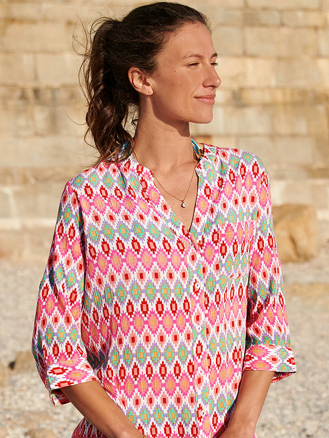 Aspiga Mila Shirt Tunic, Aztec Pink