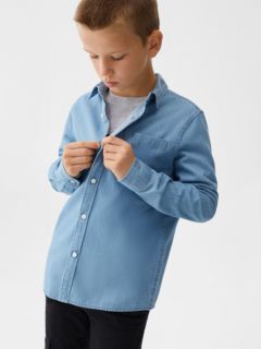 Denim Shirt - Light denim blue - Kids